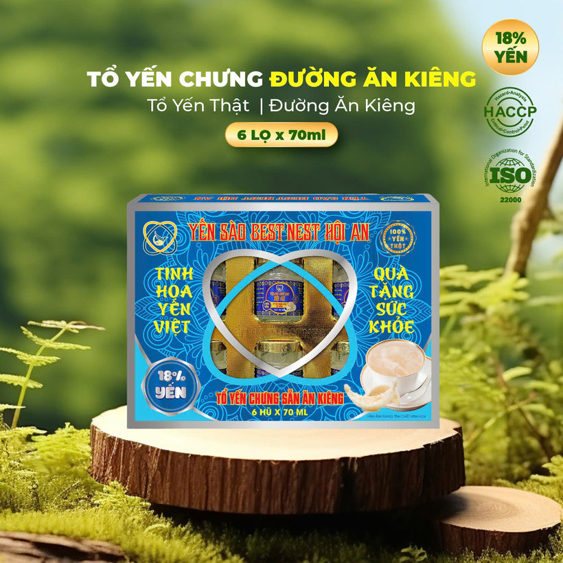 Tổ Yến Chưng Sẵn Ăn Kiêng – Dành Cho Người Tiểu Đường, Giảm Cân