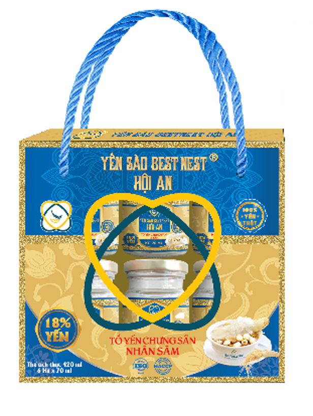 Tổ Yến Chưng Sẵn Hương Nhân Sâm – Bổ Dưỡng Cho Người Suy Nhược