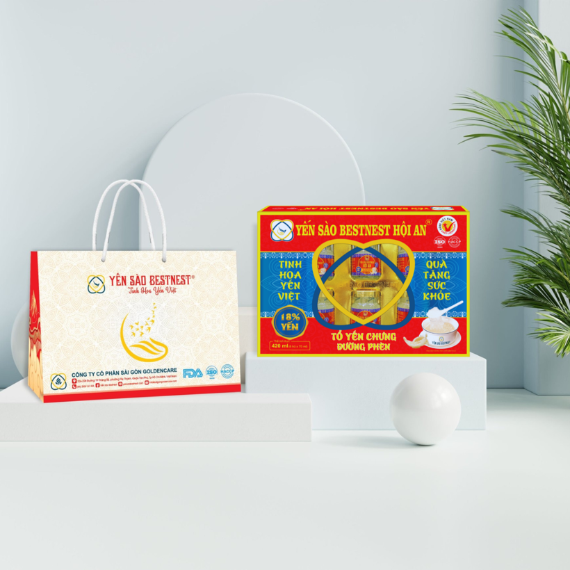 Tổ Yến Chưng Sẵn Đường Phèn (Lốc 6 Hũ x 70ml) – Tăng Cường Sức Khỏe