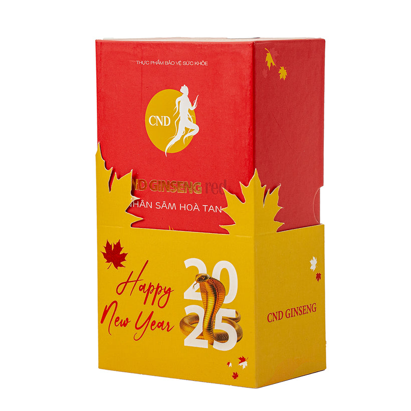 CND Ginseng Red (hộp 30 gói)– Nhân sâm hòa tan, hỗ trợ bổ thận, giảm mệt mỏi
