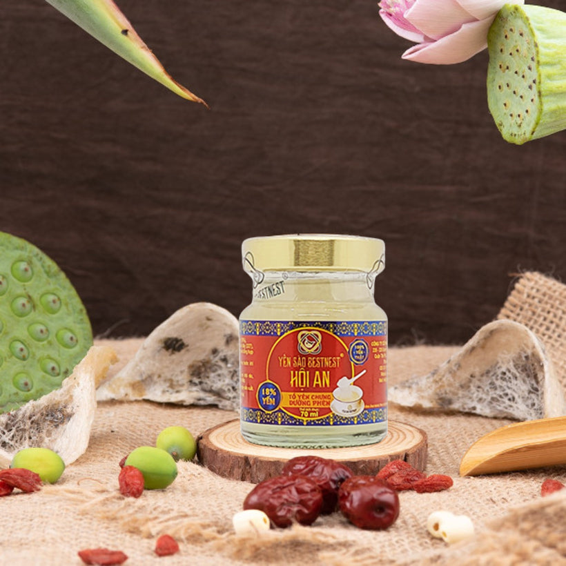 Tổ Yến Chưng Sẵn Đường Phèn (8 Hũ x 70ml) – Quà Tặng Bổ Dưỡng