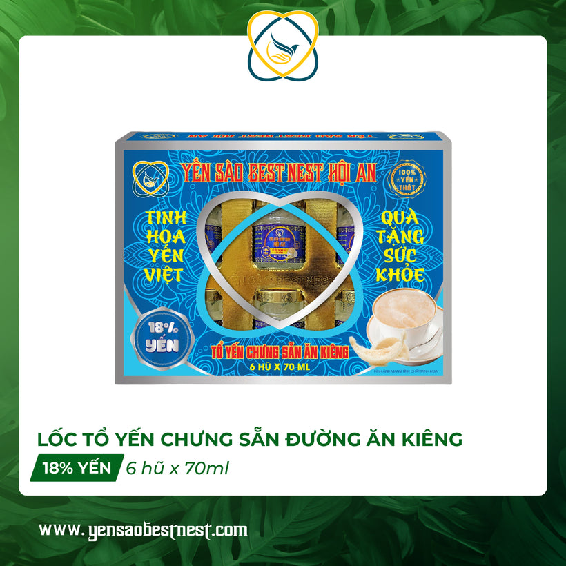Tổ Yến Chưng Sẵn Ăn Kiêng – Dành Cho Người Tiểu Đường, Giảm Cân