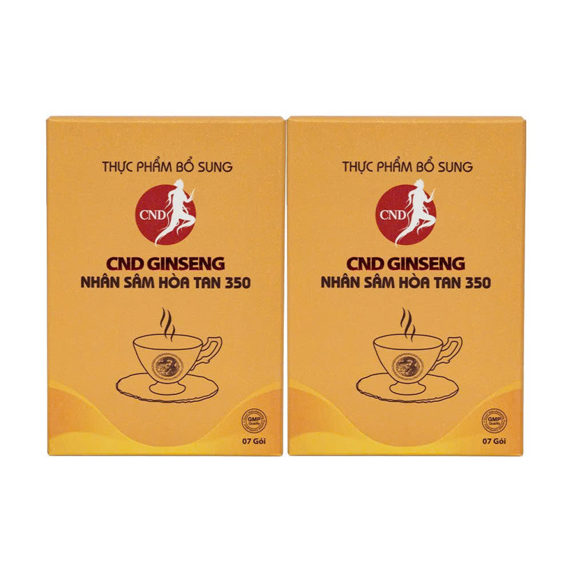 CND Ginseng Nhân Sâm Hòa Tan 350mg Hộp 7 Gói – Tăng Cường Sức Khỏe