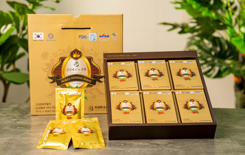 Chiết Xuất Quả Nhân Sâm Ginseng Berry N Extract Hộp 30 Gói