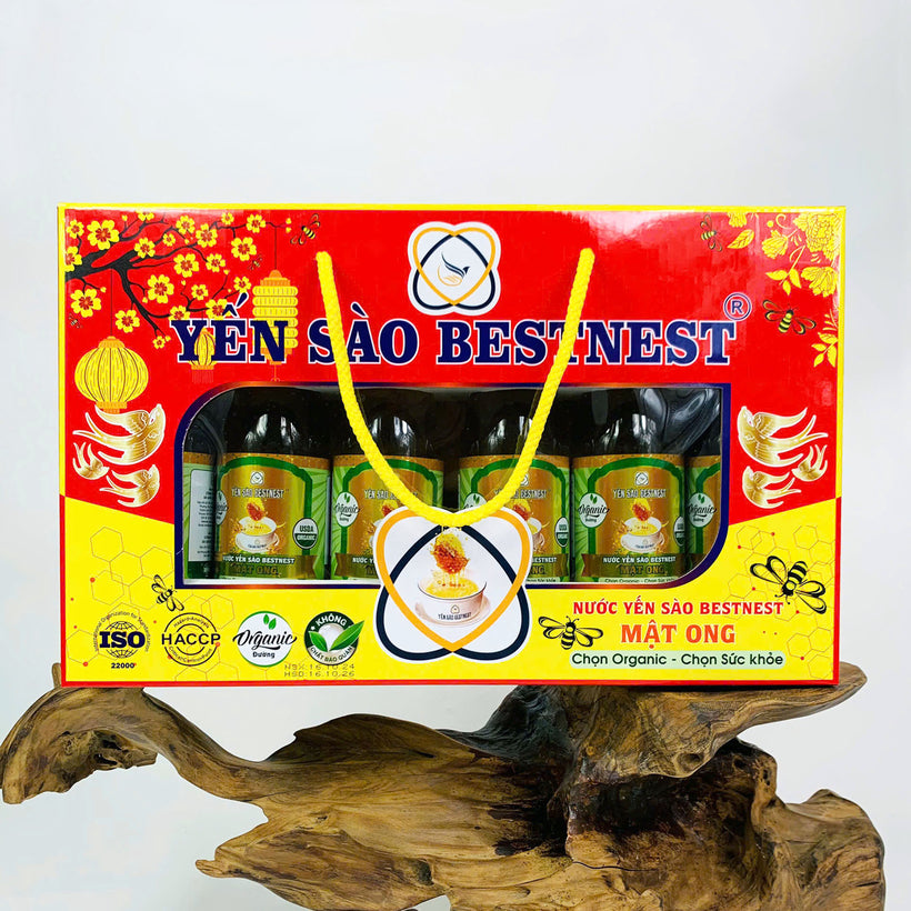 Nước Yến Sào Mật Ong 180ml – Tăng Đề Kháng, Vị Ngon Dễ Uống