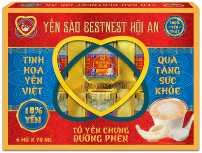 Tổ Yến Chưng Đường Phèn – Thùng 8 Lốc x 6 Hũ, Hỗ Trợ Ngủ Ngon