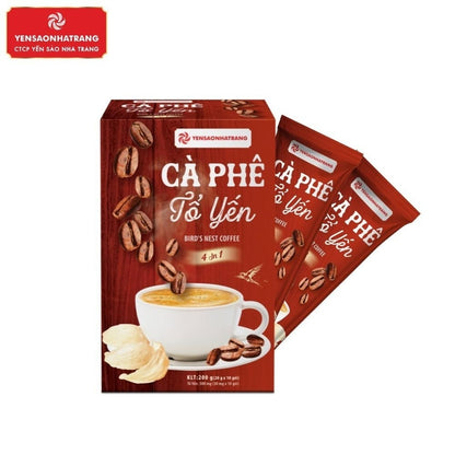 Cà phê tổ yến 10 gói đậm vị cà phê bổ sung dưỡng chất