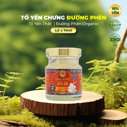 Tổ Yến Chưng Đường Phèn – Thùng 10 Hộp x 6 Hũ, Hỗ Trợ Phục Hồi Sức Khỏe