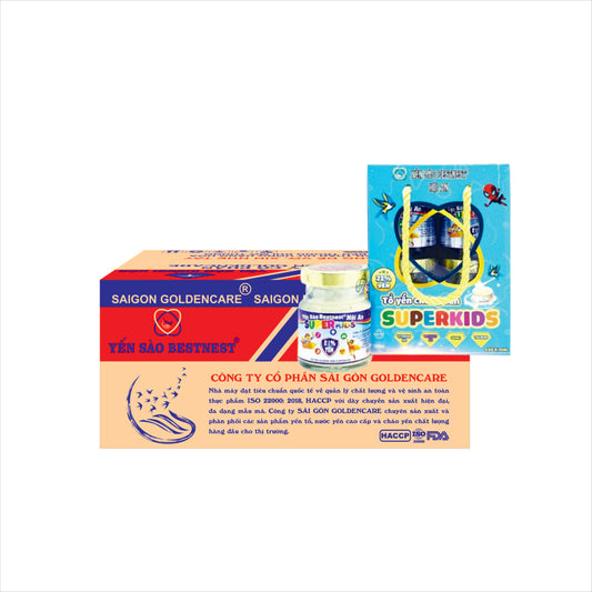 Yến Sào Chưng Sẵn (Thùng 15 Hộp x 4 Hũ) – Phát Triển Trí Lực & Thể Lực Cho Bé