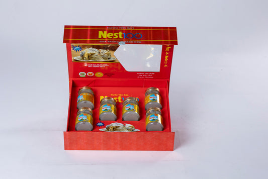 Nước yến Nest100 Calcium 6 lọ bổ sung canxi chắc xương