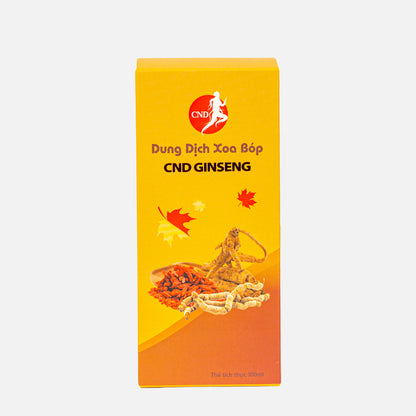 Dung Dịch Xoa Bóp CND Ginseng 100ml – Giảm Đau Nhức Cơ Xương Khớp Mãn Tính