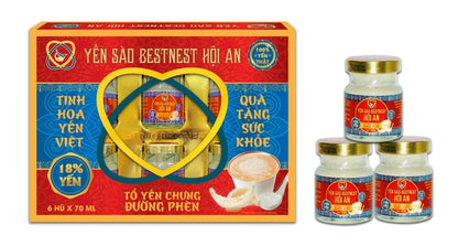 Tổ Yến Chưng Đường Phèn – Thùng 8 Lốc x 6 Hũ, Hỗ Trợ Ngủ Ngon