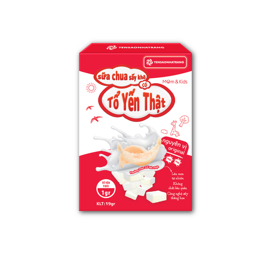 Sữa chua sấy khô tổ yến 24 viên thơm ngon bổ dưỡng