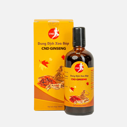 Dung Dịch Xoa Bóp CND Ginseng 100ml – Giảm Đau Nhức Cơ Xương Khớp Mãn Tính