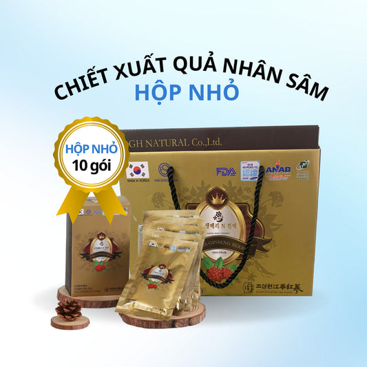 Chiết Xuất Quả Nhân Sâm Ginseng Berry N Extract Hộp 10 Gói
