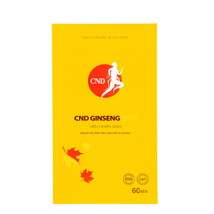 Viên Uống CND Ginseng Gold Nhân Sâm Canada – Hộp 60 Viên – SBMCND07
