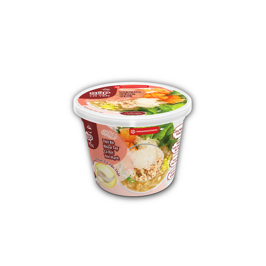 Súp tổ yến thịt bò khoai tây yến mạch 20g dinh dưỡng tiện lợi