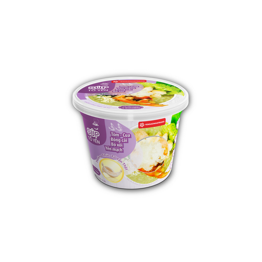 Súp tổ yến tôm cua yến mạch 19.5g bổ dưỡng tiện lợi ăn liền