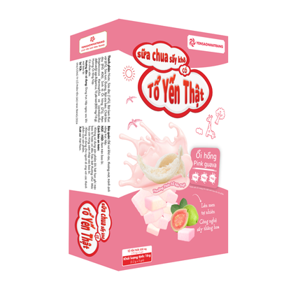 Sữa chua sấy khô tổ yến vị ổi hồng 5 gói hỗ trợ tiêu hóa